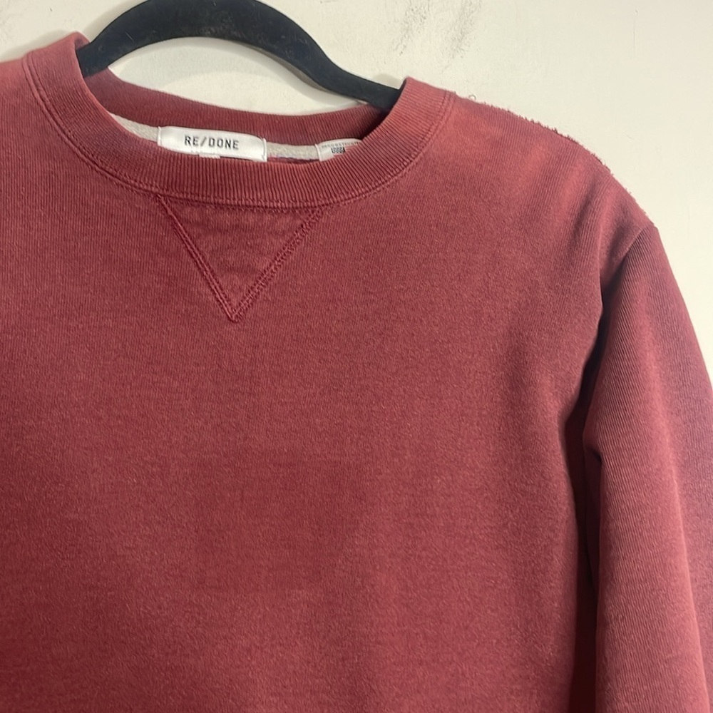 Re/Done | Women’s Distressed Champion Sweatshirt NWT - Picture 4 of 11